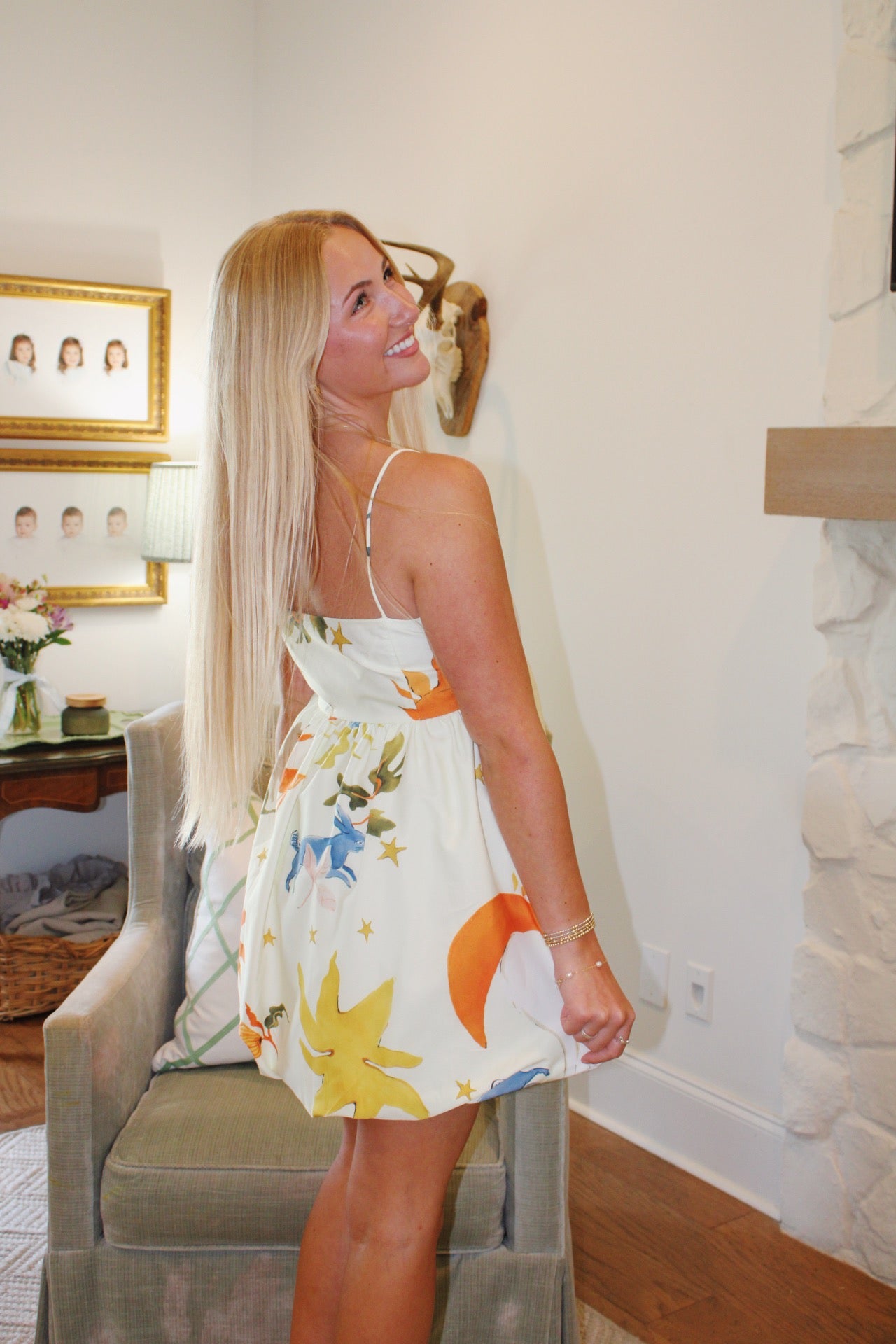 Sunset Hill Mini Dress — Multi