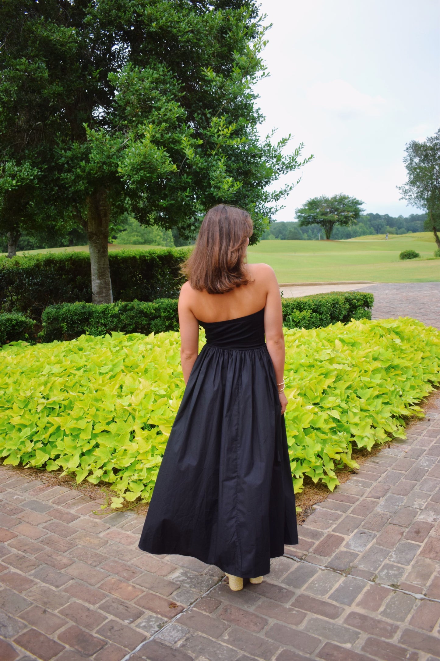 Uptown Girl Maxi Dress — Black